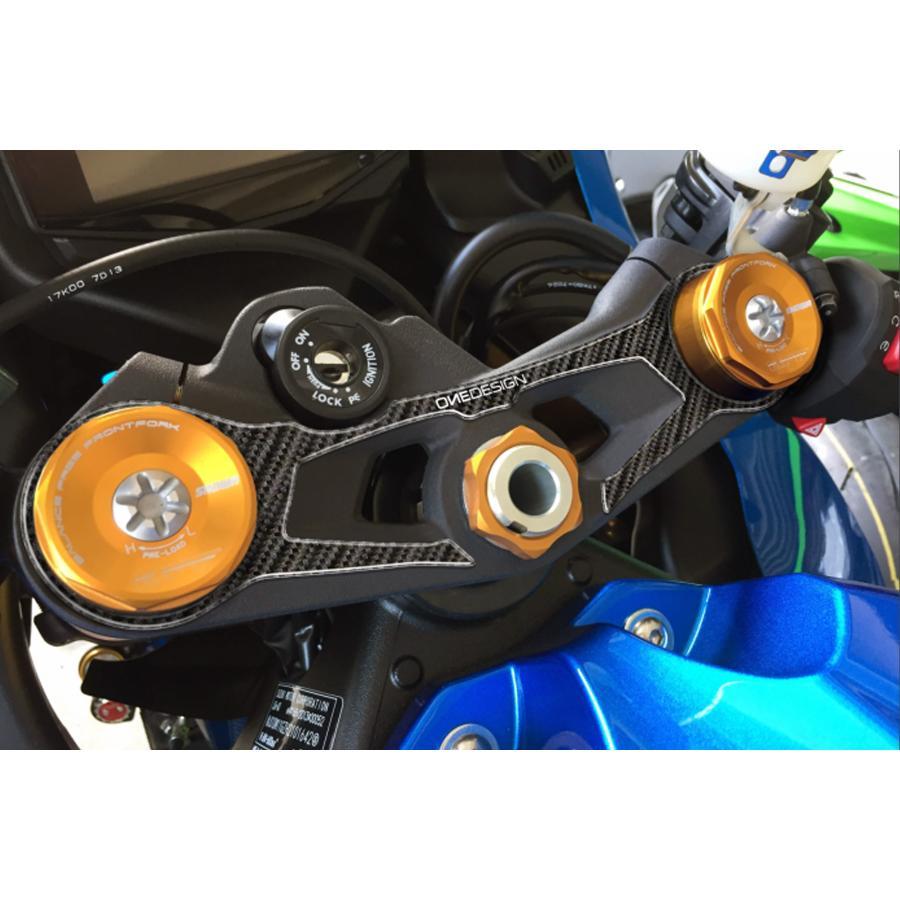 ワンデザイン トップブリッジステッカー カーボン調 GSX-R1000 PPSS27P |  | 01