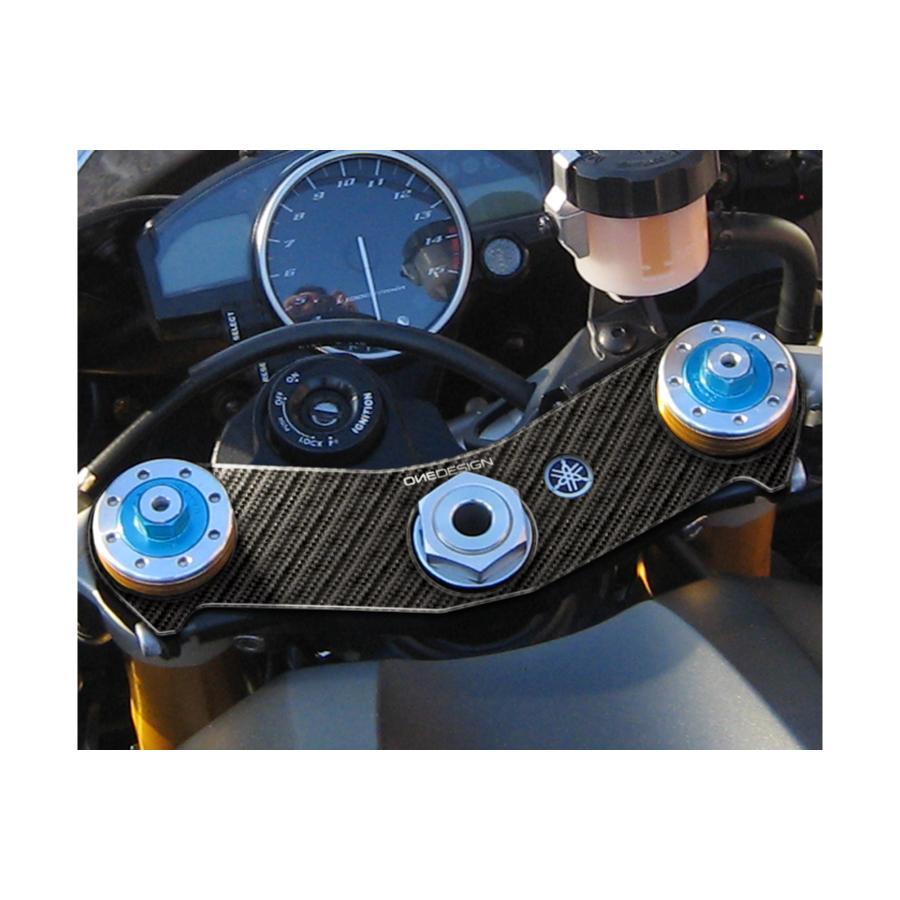 ワンデザイン トップブリッジステッカー カーボン調 YZF-R1 PPSY13P |  | 01