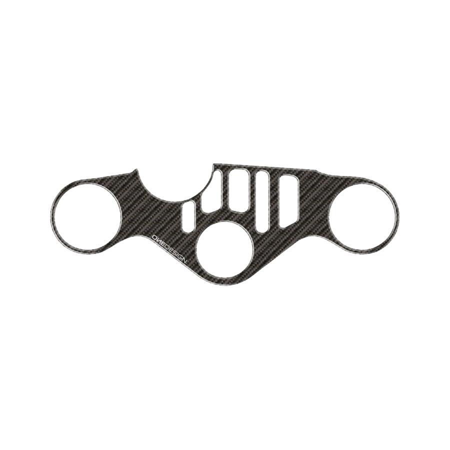 ワンデザイン トップブリッジステッカー カーボン調 YZF-R1 PPSY17P | 