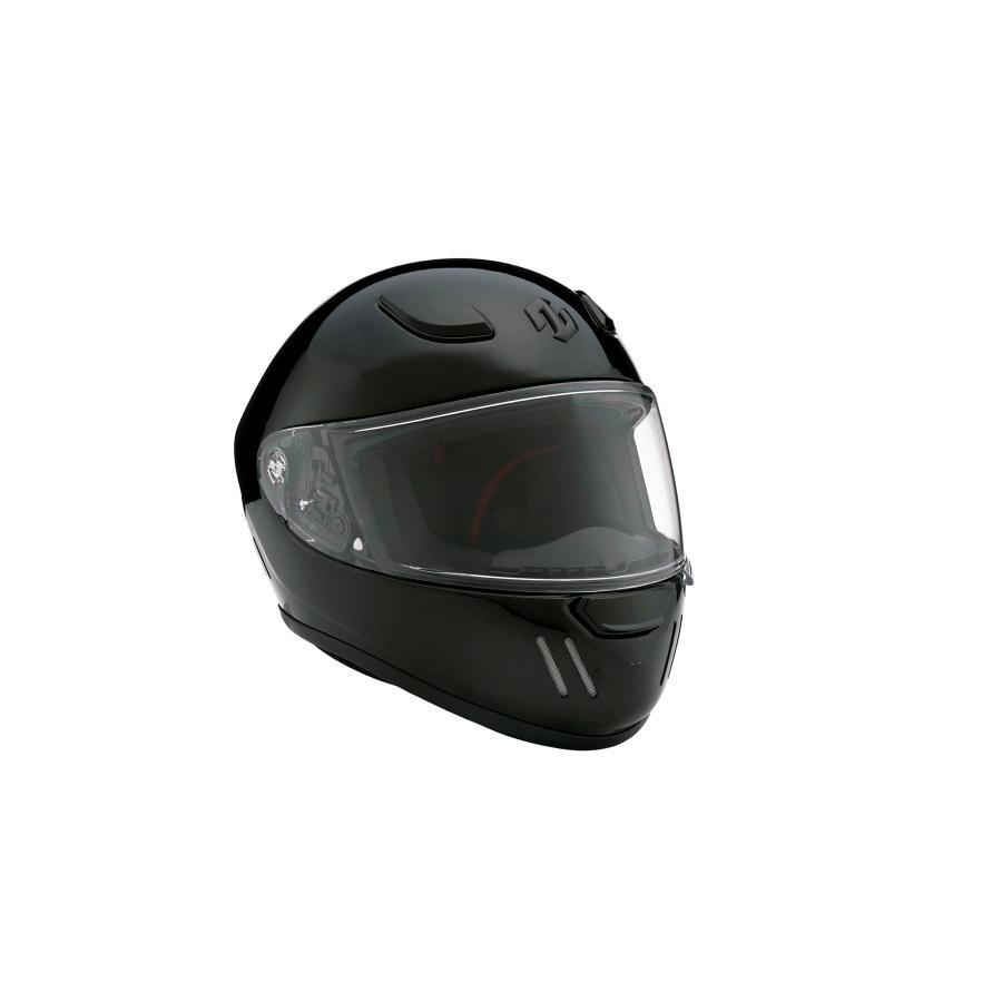 ZEALOT (ジーロット) ブレードランナー フルフェイスヘルメット ソリッド メタリック ブラック Sサイズ 55-56cm BRJ0010-S | ZEALOT | 01