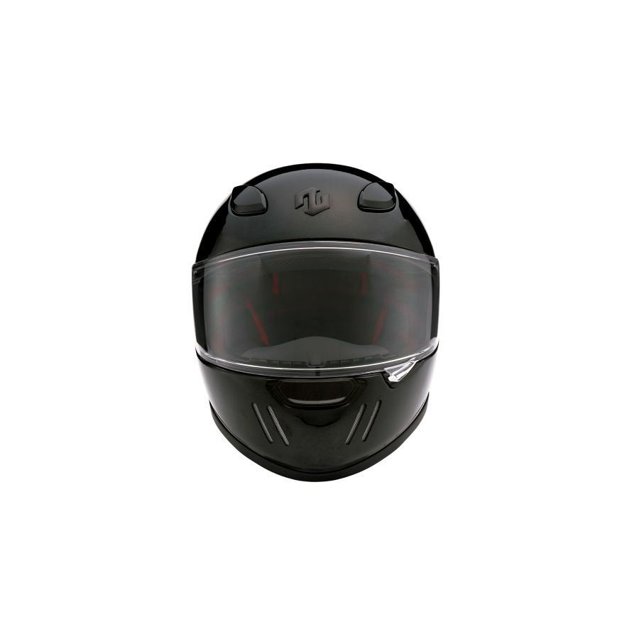 ZEALOT (ジーロット) ブレードランナー フルフェイスヘルメット ソリッド メタリック ブラック Sサイズ 55-56cm BRJ0010-S | ZEALOT | 05