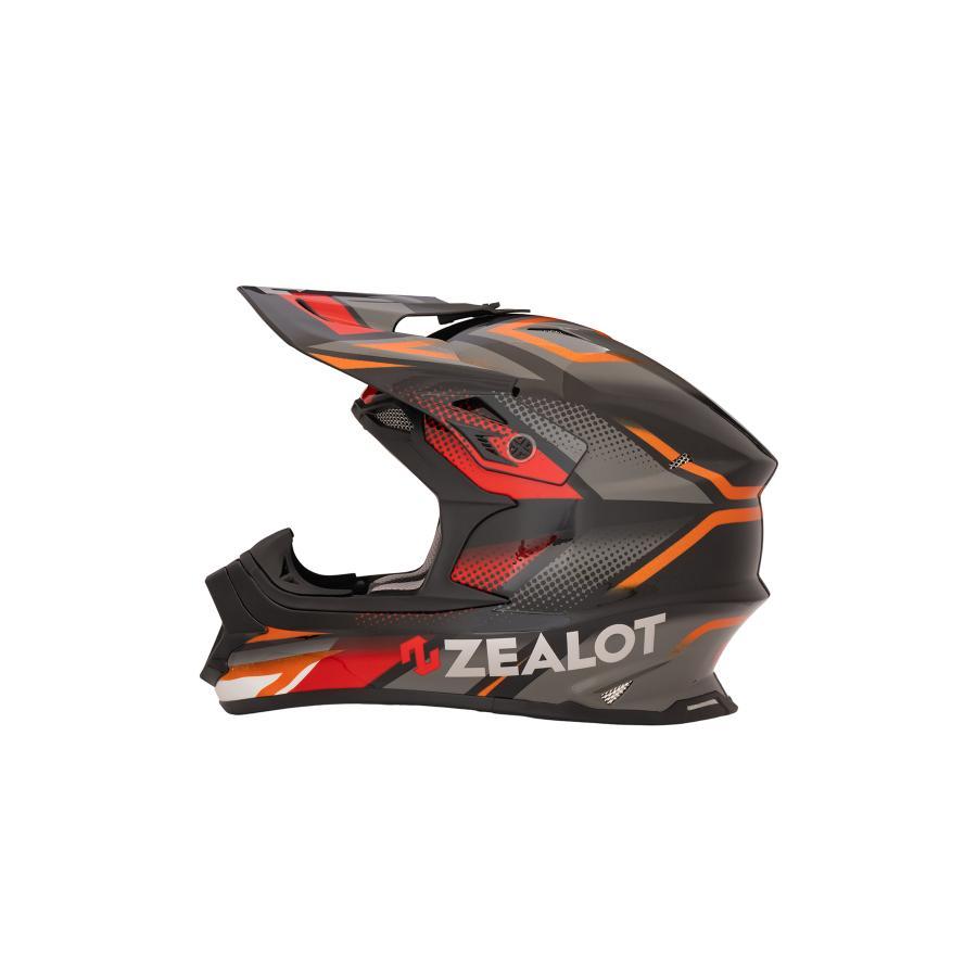 ZEALOT（ジーロット） マッドジャンパー2 オフロード用ヘルメット オフ