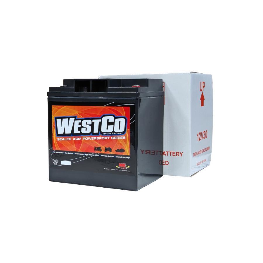 ウエストコ バッテリー Classic 12V/30Ah BMW 12V30 |  | 01