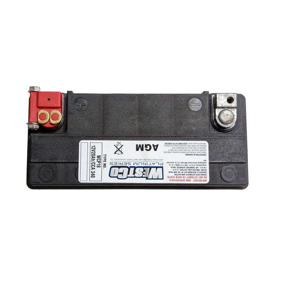 ウエストコ バッテリー Platinum 12V/20Ah HARLEY-DAVIDSON WCP18 |  | 02