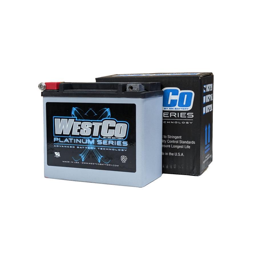 ウエストコ バッテリー Platinum 12V/19Ah HARLEY-DAVIDSON WCP20 |  | 01