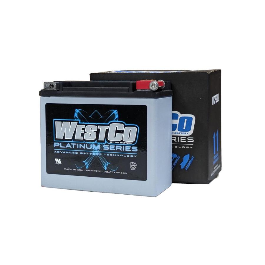 ウエストコ バッテリー Platinum 12V/18Ah HARLEY-DAVIDSON WCP20L |  | 01