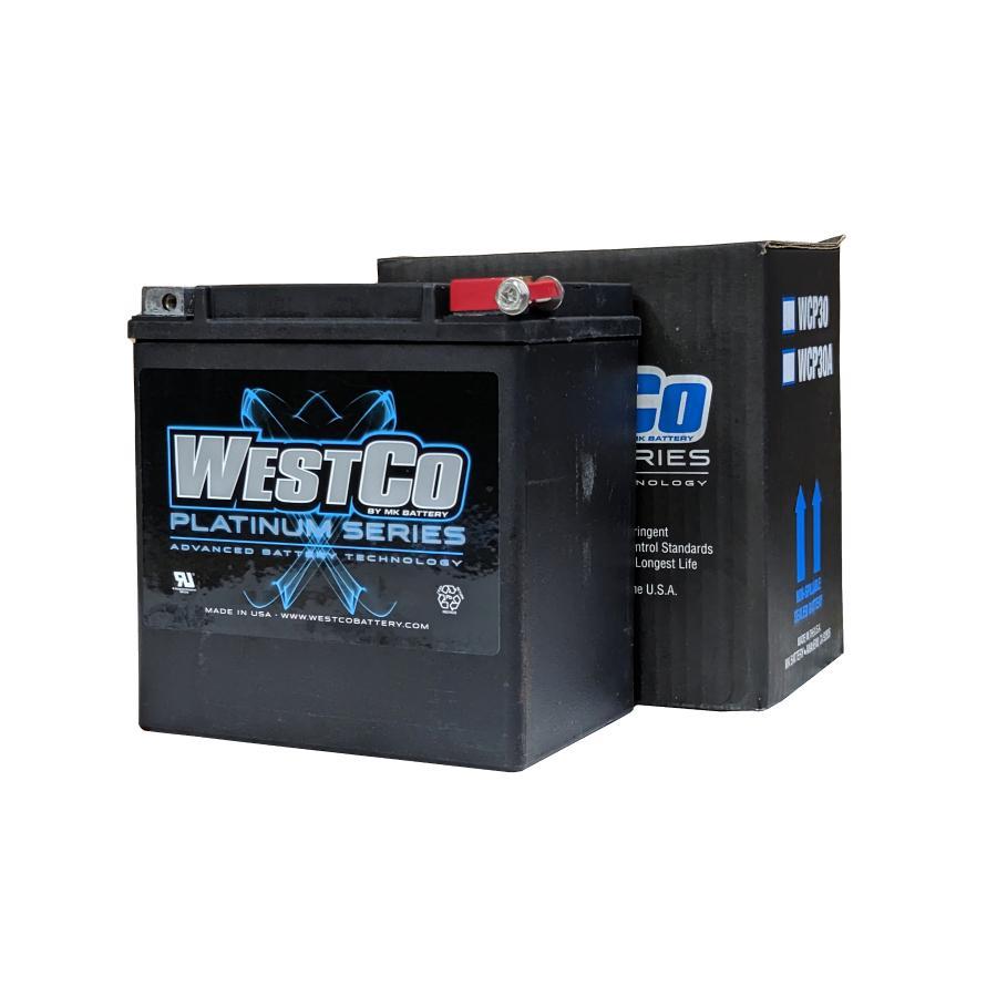 ウエストコ バッテリー Platinum 12V/26Ah HARLEY-DAVIDSON WCP30 |  | 01