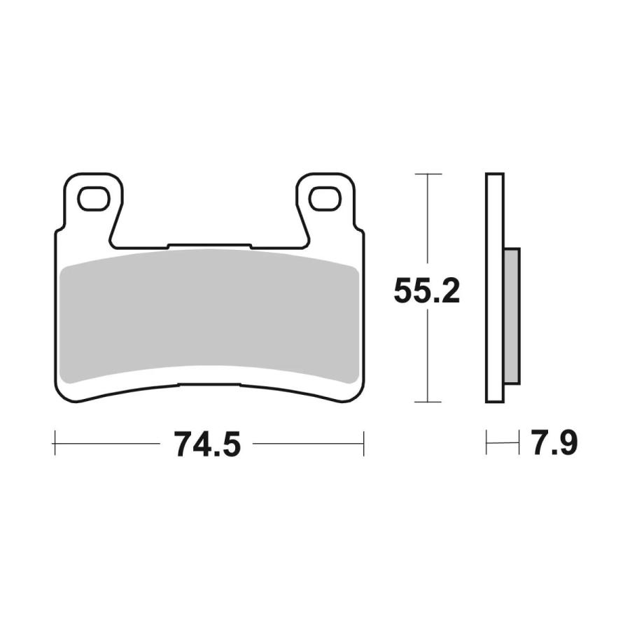 brembo (ブレンボ) セリエオロ セリエオロ ブレーキパッド SA (SERIEORO) 07KA29SA | brembo | 01