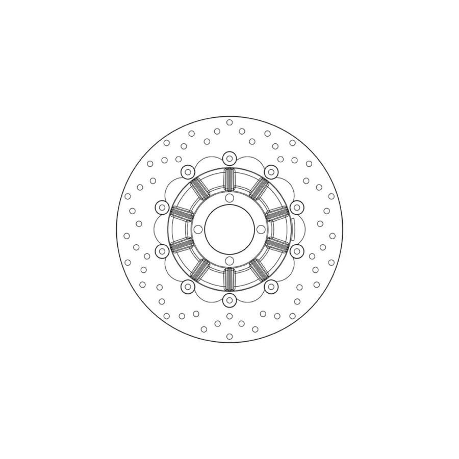 brembo (ブレンボ) セリエオロ セリエオロ ブレーキディスク セミフローティング R100R(91-96)、R100RS(85-95)、R100RT(85-95)、S1000R(13-20) 78B40816 | brembo | 01