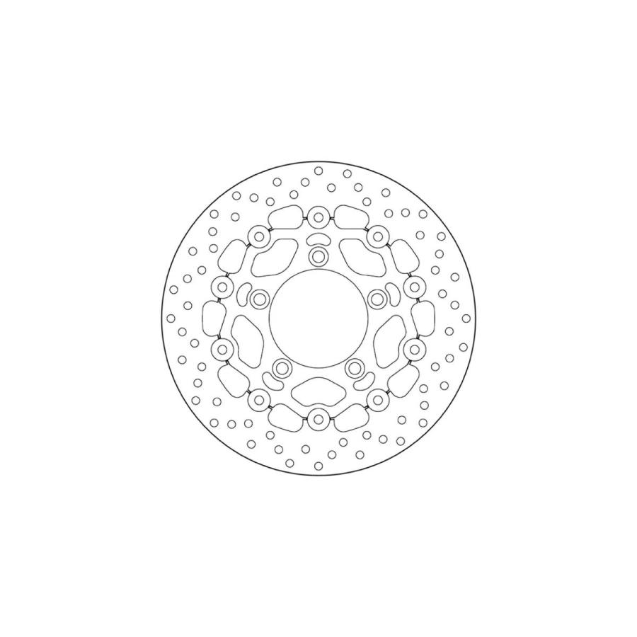 brembo (ブレンボ) セリエオロ セリエオロ ブレーキディスク セミフローティング 78B40897 | brembo | 01