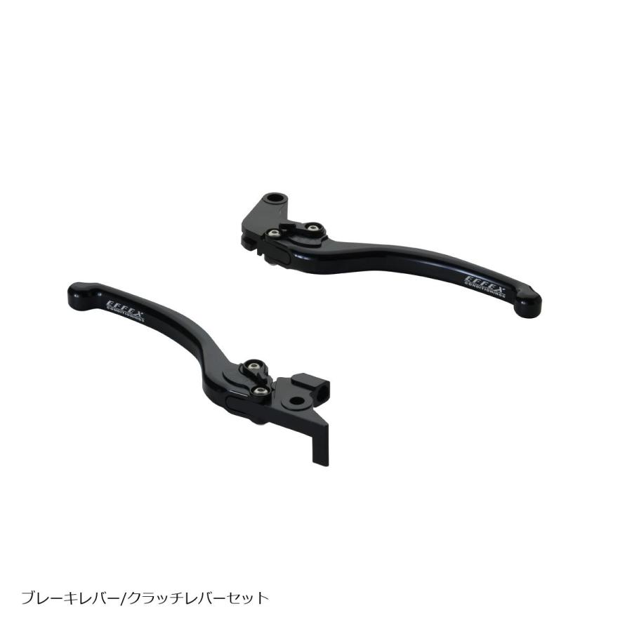 EFFEX (エフェックス) スムースフィットレバー ブラック MT-09TRACER/TRACER900/GT EAL009K | EFFEX