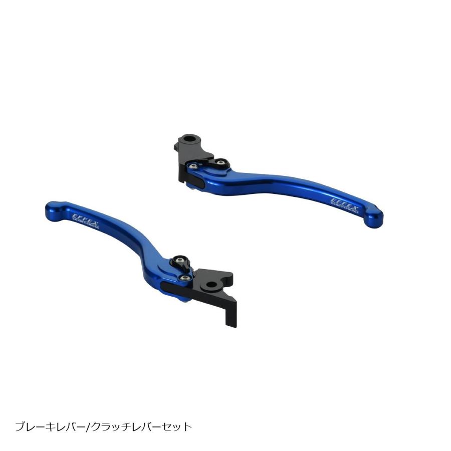 EFFEX (エフェックス) スムースフィットレバー ブルー GB350/GB350S/GB350C/モンキー125/グロム/CB125R/CB250R/CL250/CBR250R EAL019B | EFFEX