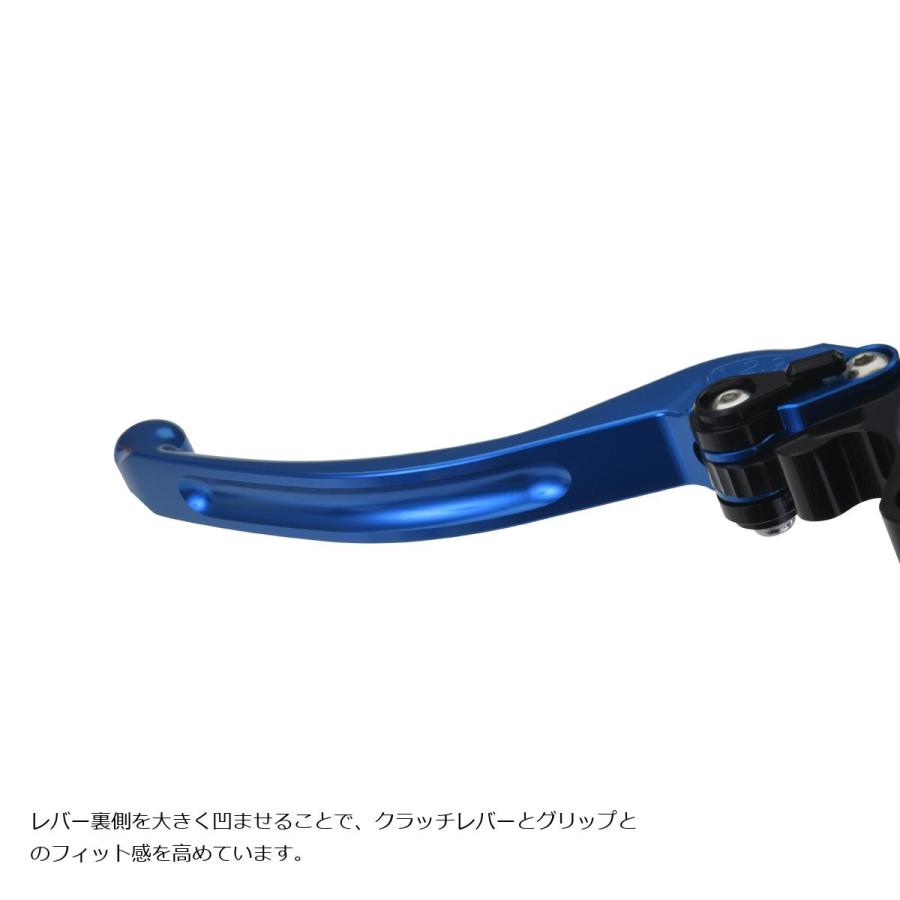 EFFEX (エフェックス) レバー スムースフィットレバー ブルー Ninja650R/ER-6F/ER-6N EAL026B | EFFEX | 02