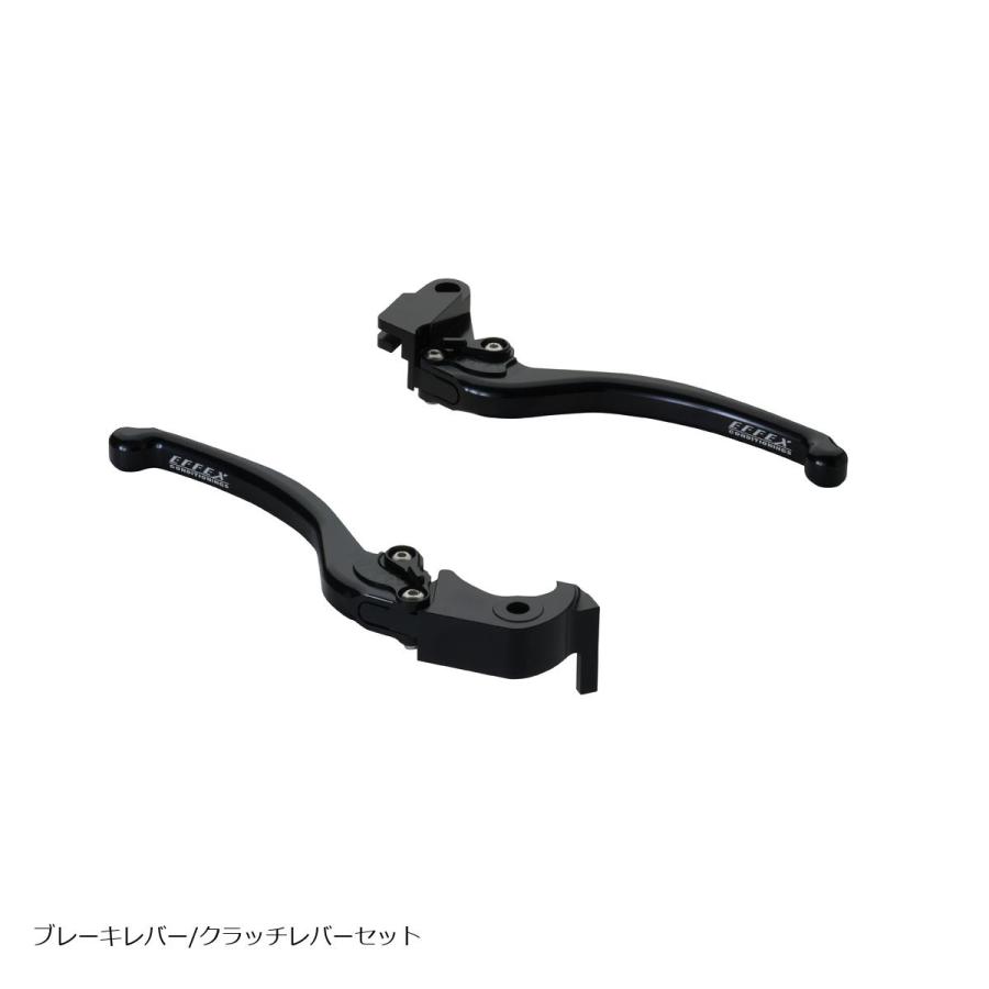 EFFEX (エフェックス) スムースフィットレバー ブラック Z900RS/CAFE / Ninja1000 EAL028K | EFFEX