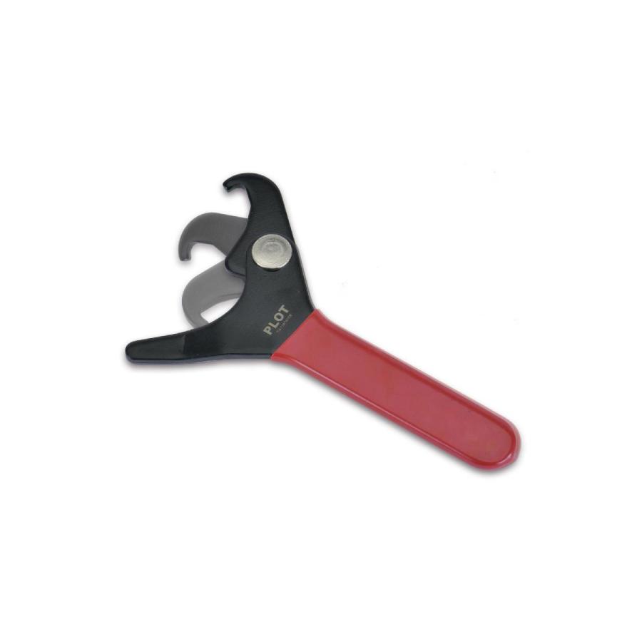 Plot (プロト) フレックスリングスパナ 35-75mm　フックレンチ　可変タイプ　滑り止め PGR0031 | plot | 01