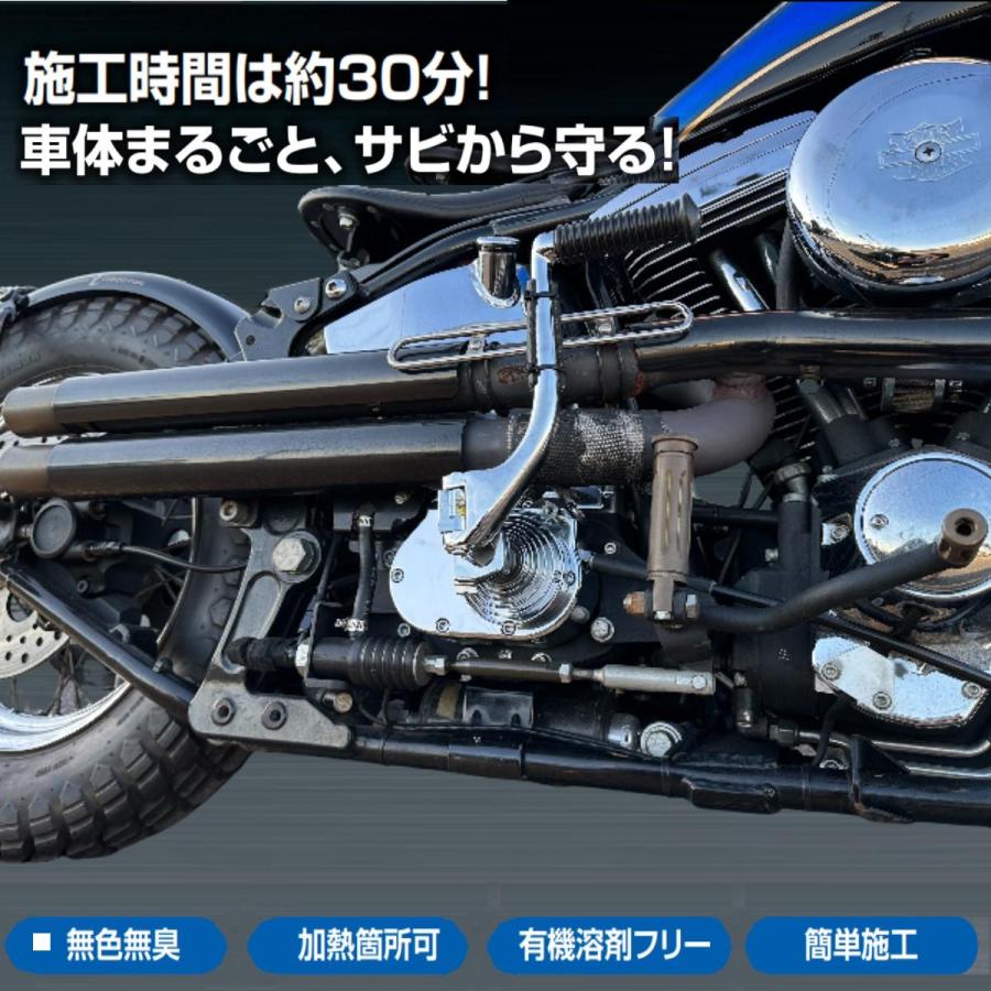 Plot (プロト) サビプロテクト 防錆コーティング剤 1L マフラー/エンジンにも施工可能 無色透明 簡単30分 PGR0050 | plot | 05