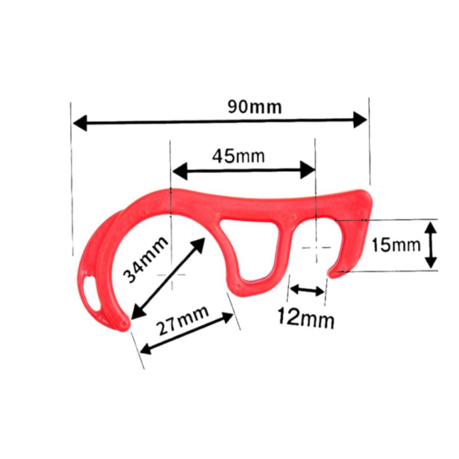 [特価品]プロト　メンテナンス フロントブレーキロック レッド RED PGR0054 | plot | 01