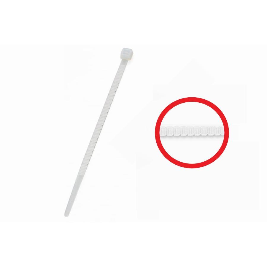 [特価品]プロト　メンテナンス 手で切る結束バンド　102mm　80pcs　ホワイト 手でちぎれる　工具のいらない 配線 結束 固定 PGR0108 | plot | 02