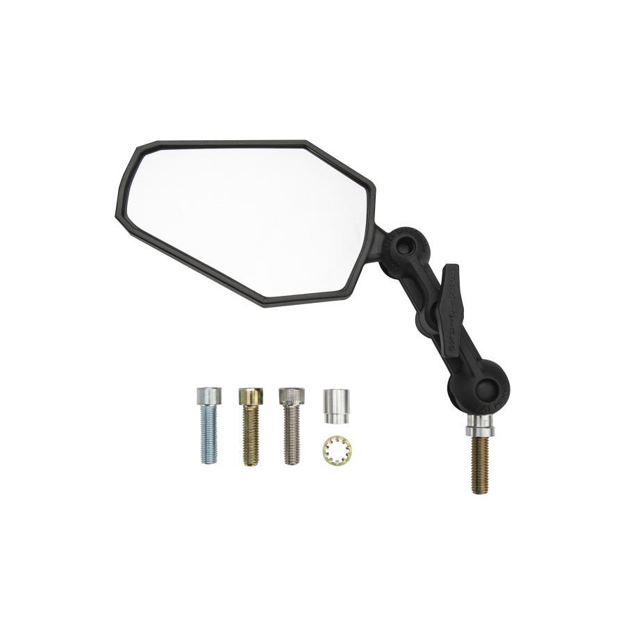 ダブルテイクミラー アドベンチャーミラーキット片側 3.5インチアーム 左右共通 各種ミラーホール用ボルト付属 DTM-DA3-5 | 