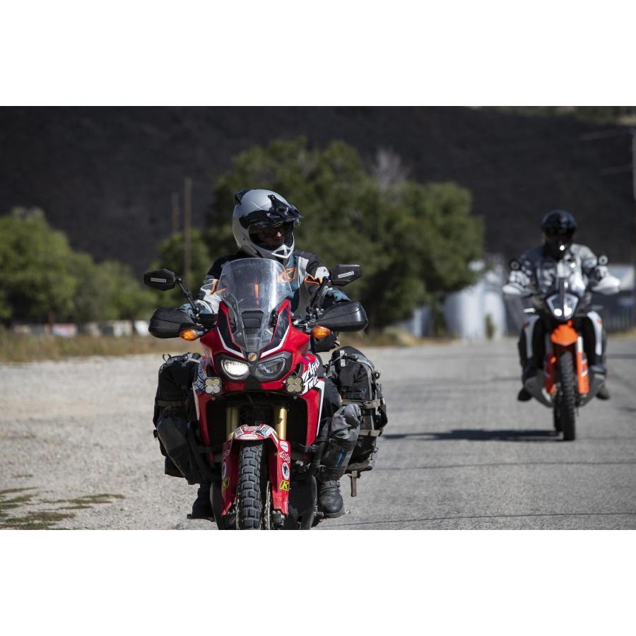 ダブルテイクミラー アドベンチャーミラーキット片側 3.5インチアーム 左右共通 各種ミラーホール用ボルト付属 DTM-DA3-5 |  | 06