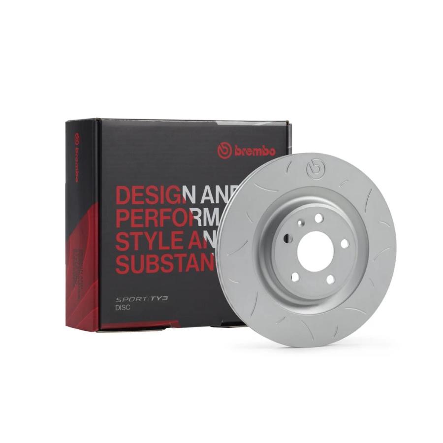 brembo (ブレンボ) 4リン リアブレーキローター SPORT TY3 マルチグルーブスリット 1枚 86/GR86(ZN6/ZN8)/BRZ(ZC6/ZD8) 59-E115-95 |  | 01