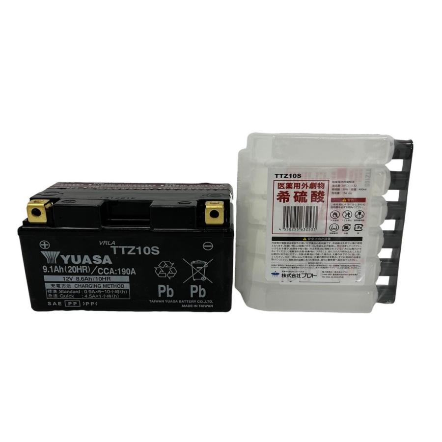 タイワンユアサ Plot (プロト) バッテリー 12V 制御弁式 互換：YTZ10S/FTZ10S TTZ10S |  | 01