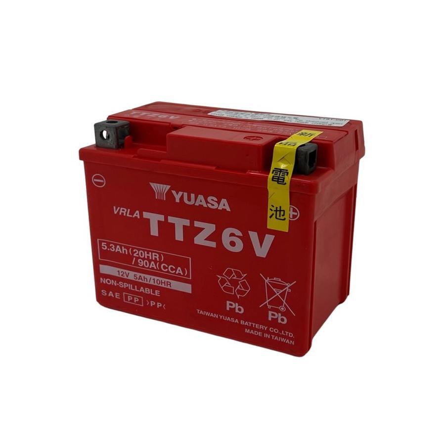 タイワンユアサ Plot (プロト) バッテリー 12V 制御弁式 互換：YTZ6V/GTZ6V/YTX5L-BS/YTZ7S/TTZ7SL TTZ6V | TAIWAN YUASA | 01