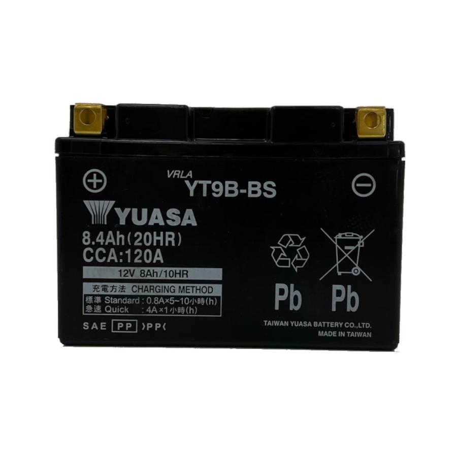 タイワンユアサ Plot (プロト) バッテリー 12V 制御弁式 互換：GT9B-4/FT9B-4 YT9B-BS | 