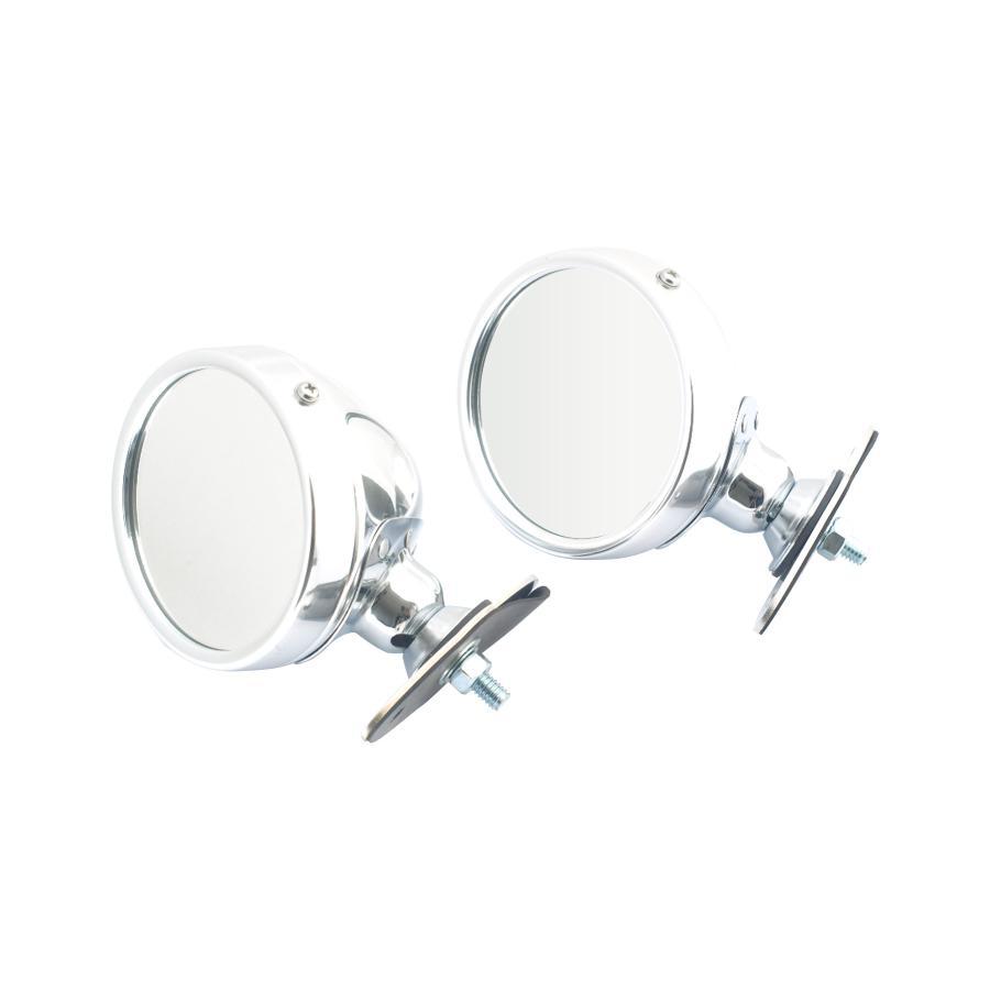 ジャスパフォーマンス サイドミラー クラシックレーシングスタイル シルバー NA6CE/NA8C/NB6C/NB8C 1022 | 