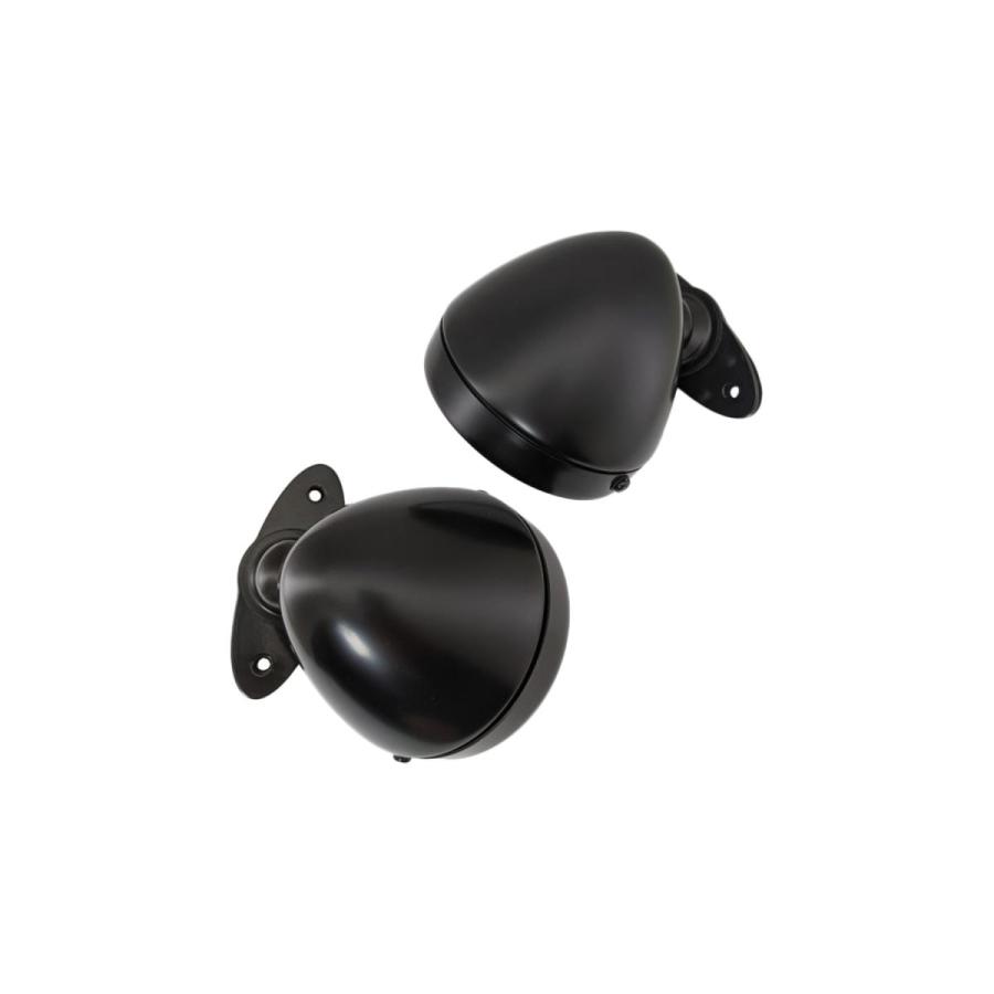 ジャスパフォーマンス サイドミラー クラシックレーシングスタイル マットブラック NA6CE/NA8C/NB6C/NB8C 1024 | 