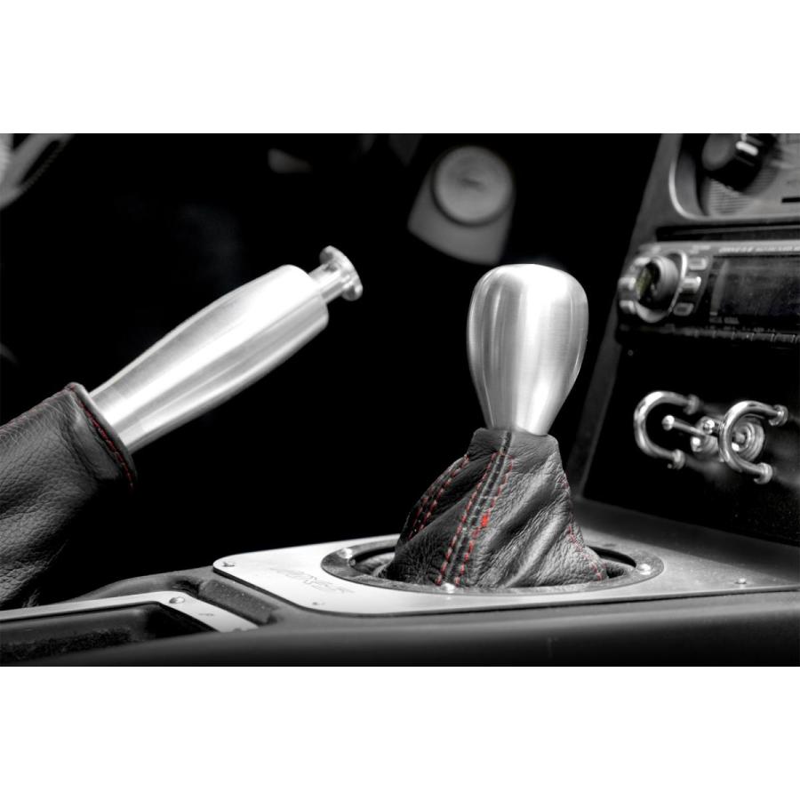 ジャスパフォーマンス シフトノブ タイプRスタイル アルミヘアライン NA6CE/NA8C/NB6C/NB8C/NCEC/ND5RC/NDERC/ND5RE/NDERE 2470 |  | 01