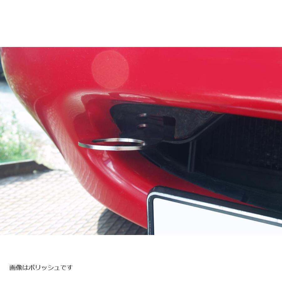 ジャスパフォーマンス 牽引フック "ジュラルミン" フロント(運転席側) レッド NA6CE/NA8C/NB6C/NB8C 5021 |  | 01