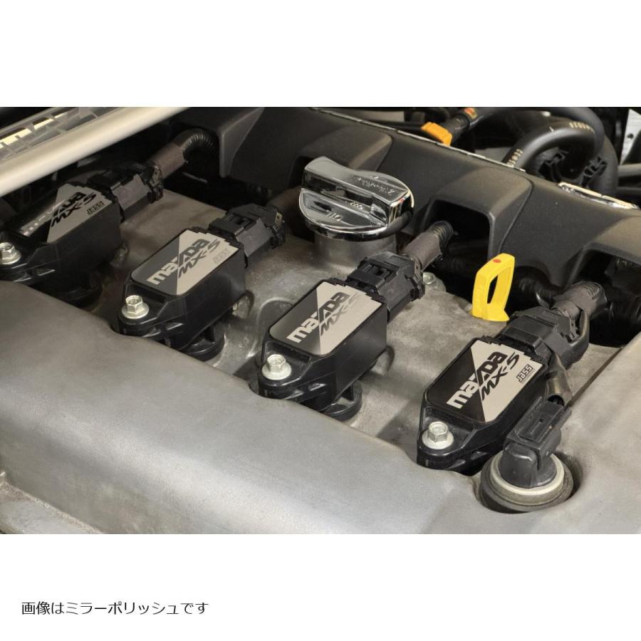 [特価品]ジャスパフォーマンス ダイレクトイグニッションコイルカバープレート ブラック ND5RC/NDERC/ND5RE/NDERE 6044 |  | 01