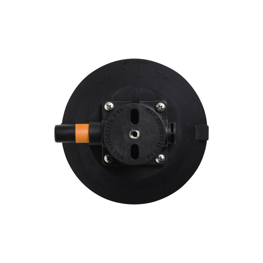 6インチ シーサッカー真空マウント 単体 ブラック 17002 | 