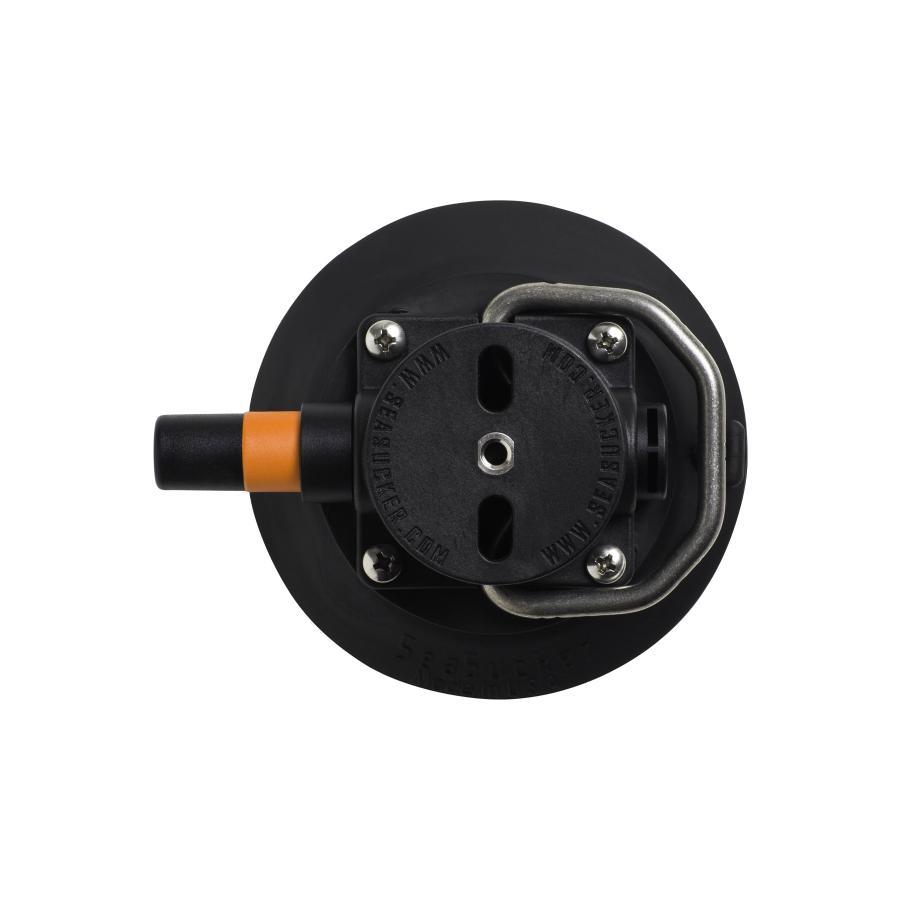 4.5インチ シーサッカー真空マウント 単体 フラットトップDリング ブラック 17008 |  | 01