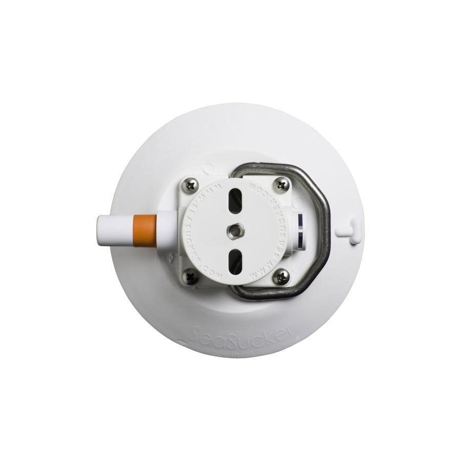 4.5インチ シーサッカー真空マウント 単体 フラットトップDリング ホワイト 17009 |  | 01