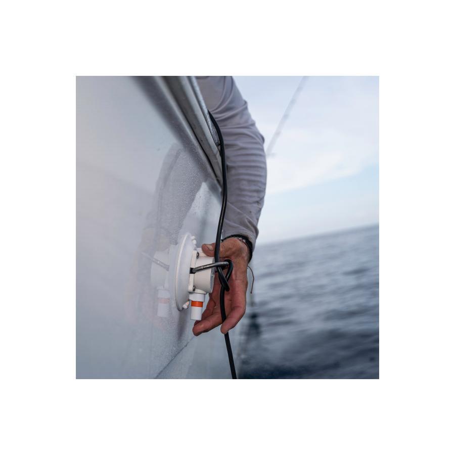 4.5インチ シーサッカー真空マウント 単体 フラットトップDリング ホワイト 17009 |  | 02