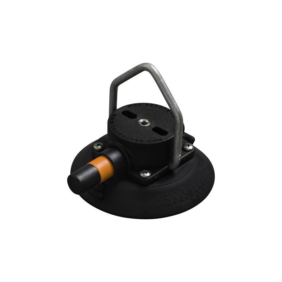 4.5インチ シーサッカー真空マウント 単体 とがり先Dリング ブラック 17010 | 