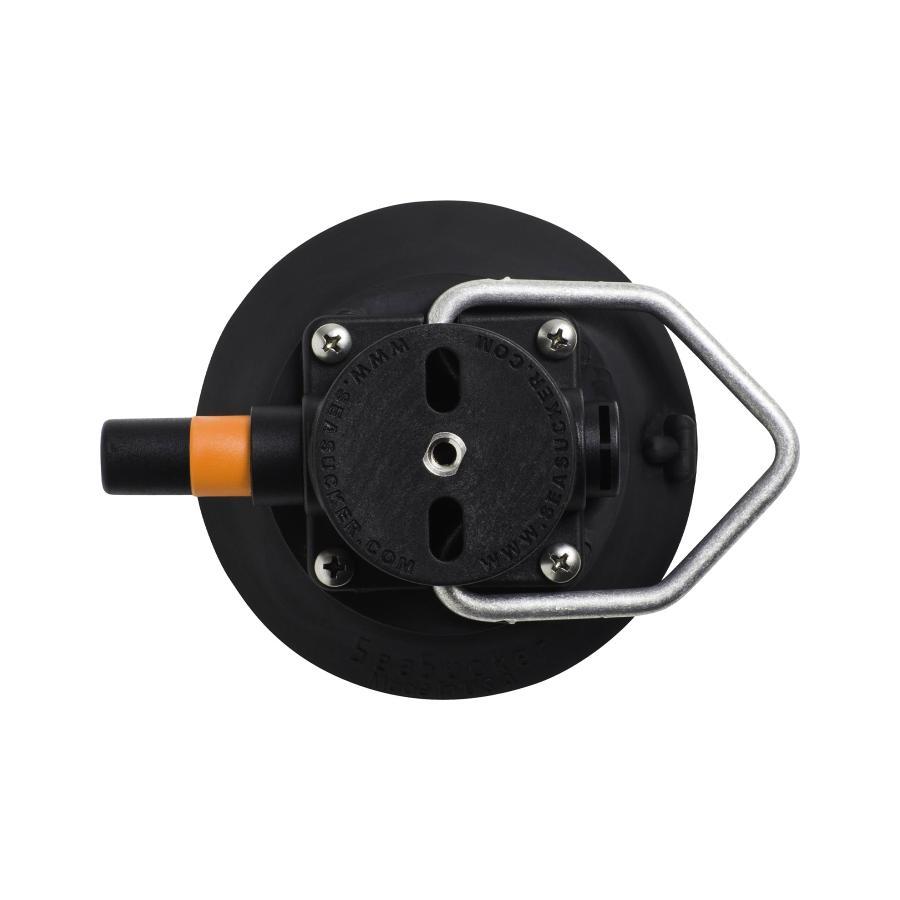 4.5インチ シーサッカー真空マウント 単体 とがり先Dリング ブラック 17010 |  | 01