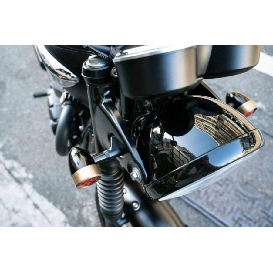 Motone(モートーン) ウインカーステー 8mm穴 フロント/リア用 T100/T120 (16-25) SpeedTwin900 (16-24) スクランブラー Scrambler900 (17-25) ADT002 |  | 04