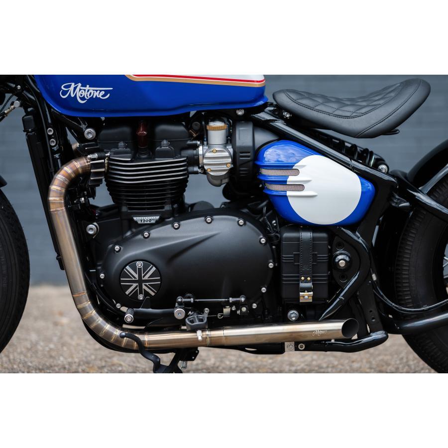 Motone(モートーン) バッテリーベルト BELTANE レザー ブラック ボンネビル Bobber (17-25) Speedmaster (18-25) BBB001 |  | 04