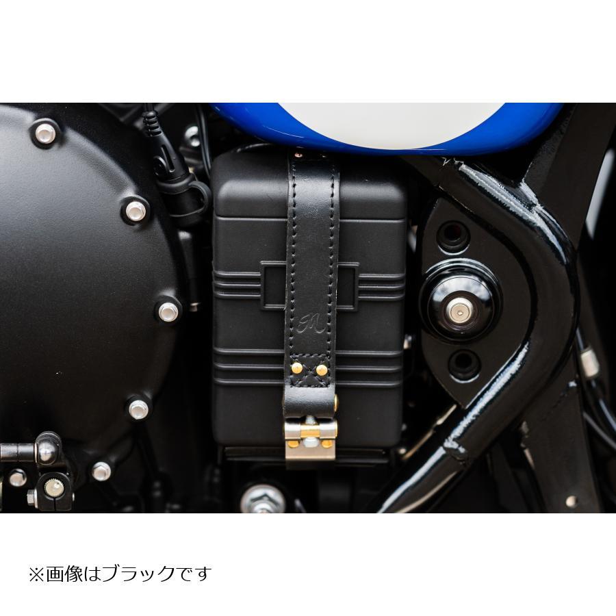 Motone(モートーン) バッテリーベルト BELTANE レザー ブラウン ボンネビル Bobber (17-25) Speedmaster (18-25) BBB002 |  | 06
