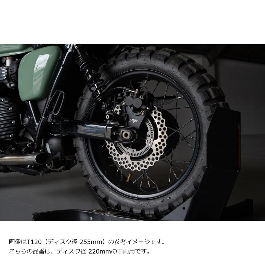 MOTONE CUSTOMS(モートーンカスタムズ) リアブレーキディスク BUZZSAW 220mm THRUXTON 1200R DBR001 |  | 01