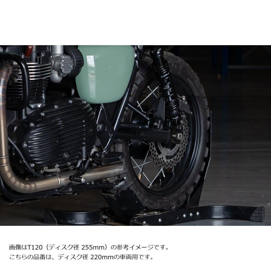 MOTONE CUSTOMS(モートーンカスタムズ) リアブレーキディスク BUZZSAW 220mm THRUXTON 1200R DBR001 |  | 02