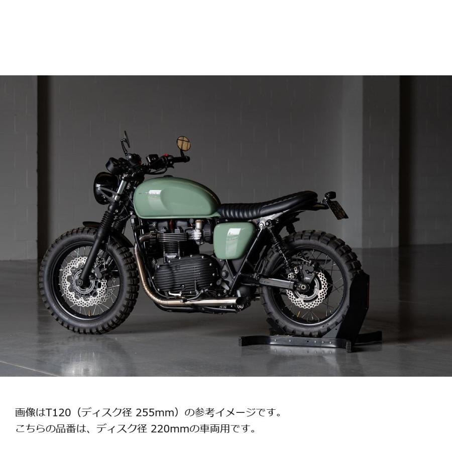 MOTONE CUSTOMS(モートーンカスタムズ) リアブレーキディスク BUZZSAW 220mm THRUXTON 1200R DBR001 |  | 03