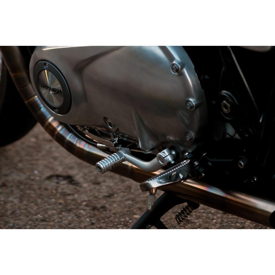 Motone(モートーン) シフトペダルペグ リブ シルバー T100/T120 (02-25) SpeedTwin900 (16-25) スクランブラー Scrambler900 (17-25) GSS001 |  | 01