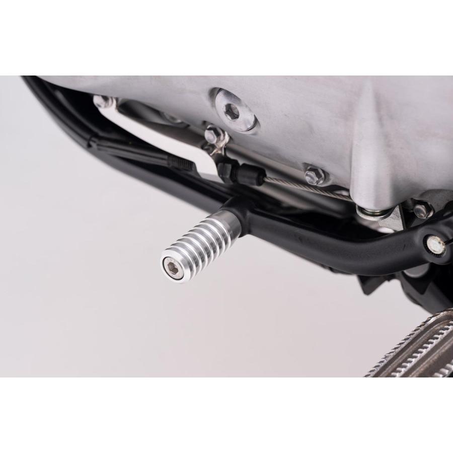 Motone(モートーン) シフトペダルペグ リブ シルバー T100/T120 (02-25) SpeedTwin900 (16-25) スクランブラー Scrambler900 (17-25) GSS001 |  | 02