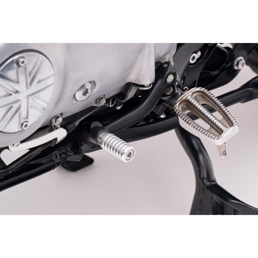 Motone(モートーン) シフトペダルペグ リブ シルバー T100/T120 (02-25) SpeedTwin900 (16-25) スクランブラー Scrambler900 (17-25) GSS001 |  | 03