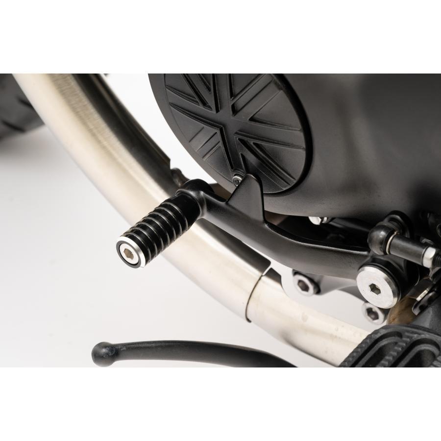 Motone(モートーン) シフトペダルペグ リブ ブラック T100/T120 (02-25) SpeedTwin900 (16-25) スクランブラー Scrambler900 (17-25) GSS004 |  | 01