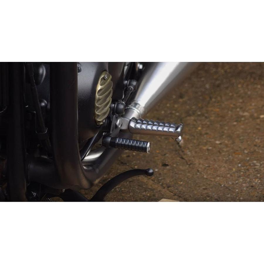 Motone(モートーン) シフトペダルペグ ロングタイプ リブ ブラック T100/T120 (02-25) SpeedTwin900 (16-25) スクランブラー Scrambler900 (17-25) GSS006 |  | 03